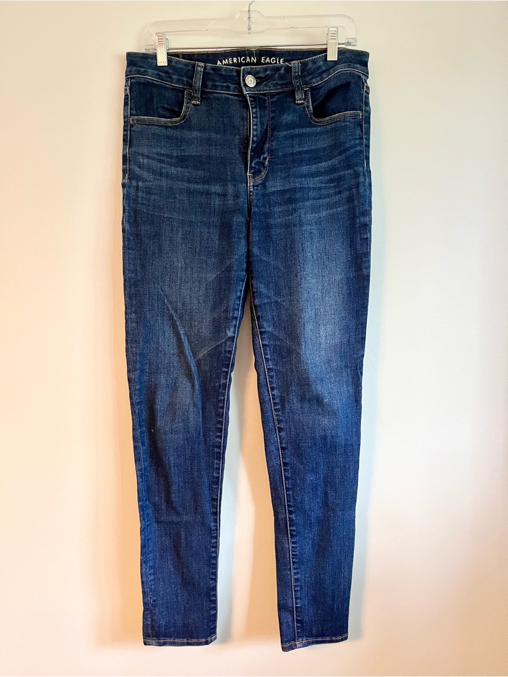 American Eagle Next Level Stretch Jeans - Dark Blue Wash